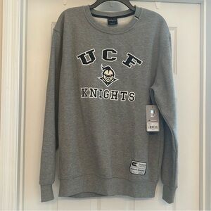 Colosseum UCF Knights Gray Crewneck Sweatshirt Men’s Size L 🆕